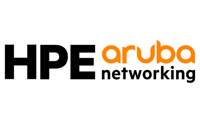 A HPE Aruba Networking logója
